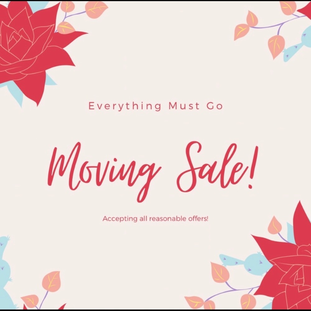 MOVING!! Make me an offer!!!